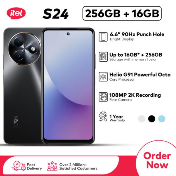 ITEL S24 256+8+8